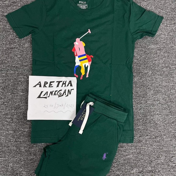 Other - Brand New Toddler/Kid’s Forrest Green Shirt and Shorts Set